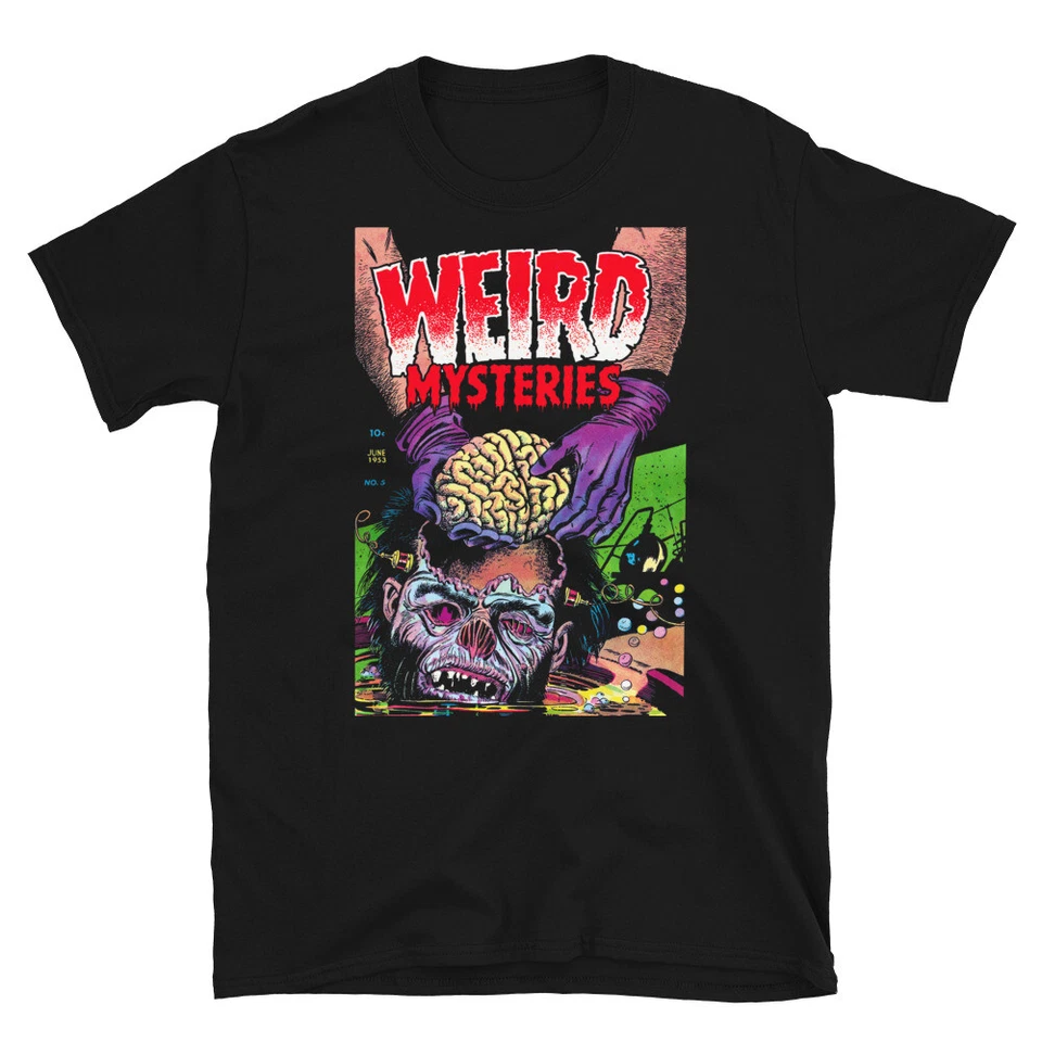 Misterios extraños No. Camiseta unisex manga corta negra 5 junio 1953 Foto 1 de 1