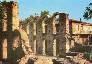 Alte Postkarte - Nessebar - Die alte Kathedrale - Imagen 1 de 1