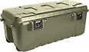 Lockable Storage Box 108 Qt Large Wheels Large Rolling Organization Home Green - Picture 1 of 2
