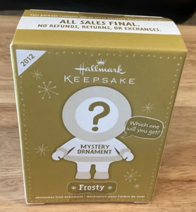 2012 Hallmark Keepsake Christmas Ornament “Mystery Ornament Frosty” NOS - Picture 1 of 2