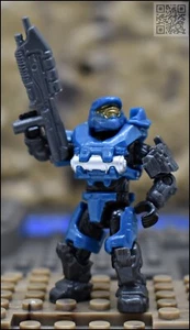 HALO MEGA CONSTRUX UNSC BLUE SPARTAN MARK V(B) MINI FIGURE INFINITE 2 SERIES - Picture 1 of 5