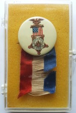 Very Old Grand Army of the Republic Veterans of the Civil War 1861-65  Pinback