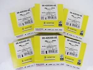 6x Kolbenringe GÖTZE für BMW 3,0l 330i 530i 730i X3 X5 Z3 Z4 M54B30 M54B25 84mm - Bild 1 von 12