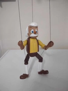 Disney's Pinocchio's Geppetto Wooden String Puppet Marionette - Picture 1 of 8
