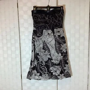 the limited floral strapless dress size 0 spring summer - Picture 1 of 7