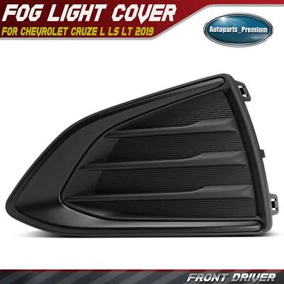 Cubierta de luz antiniebla del parachoques delantero izquierdo del conductor para Chevrolet Cruze 2019 L LS LT Foto 1 de 4