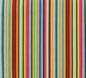Fiesta, Colorful Stripes, Throw Pillow Cover 16"x 16" (This is the cover only) - Picture 1 of 1