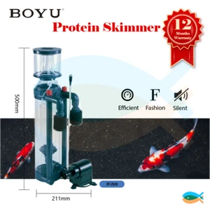 BOYU 1400L/H Protein Skimmer Reef Marine Fish Tank DT-2520 - Picture 1 of 6