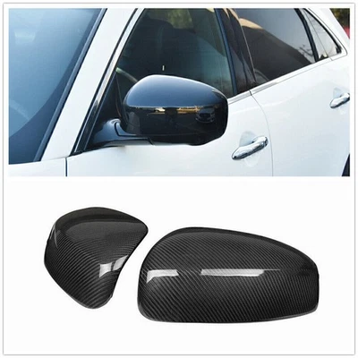 For Infiniti FX35 FX37 EX 2009-2014 JX35 2013 QX 13-14 Carbon Fiber Mirror Cover - Изображение 1 из 4