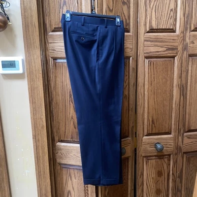 Pantalón Lauren Ralph Lauren Hombre Puños y Plisado 38x29 Etiqueta Verde Foto 1 de 4