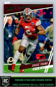 2020 Panini Prestige Xtra Points Green Chase Young #220 Rookie Redskins - Picture 1 of 2