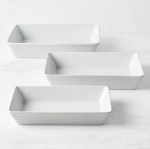 Open Kitchen Oven-to-Table Rectangular Bakers, Set of 3 - Picture 1 of 5