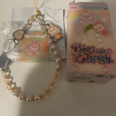 Pop Mart Auténtico Big Into Energy Teléfono Dije Felicidad Confirmada Foto 1 de 4