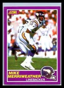 1989 Score Supplemental #385S Mike Merriweather - Picture 1 of 2