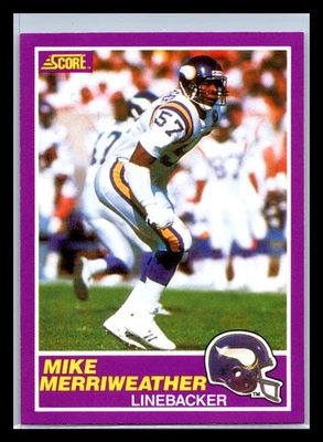 1989 Score Supplemental #385S Mike Merriweather - Image 1 of 2