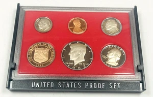 1982 S US Mint Proof Set Lot of 5 Sets Original Box 25 Coins US Coins - Picture 1 of 3