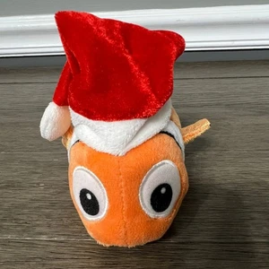 Retired Disney Store Traditions Exclusive Pixar Finding Nemo Santa Plush - Picture 1 of 5