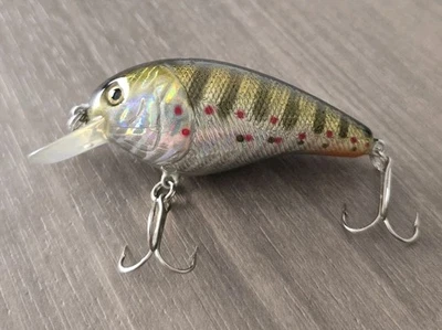 Рыболовная приманка Bass Pro Shops XPS плавающая приманка лазерный глаз погремушка 2,5 дюйма винтаж - Изображение 1 из 4