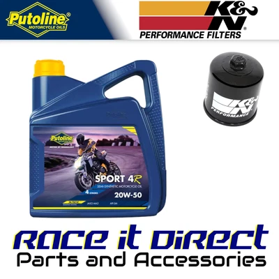Oil & Filter Kit for Harley Davidson XG750 NBB Street 2015-2020 Putoline K&N - Image 1 of 4