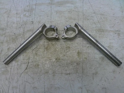 1991-1992 Suzuki GSXR 750 delantero izquierdo derecho clip en manillar conjunto par Foto 1 de 4