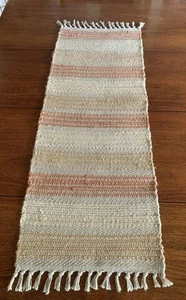 Food Network Woven Striped Table Runner 40 X 14 - Picture 1 of 7