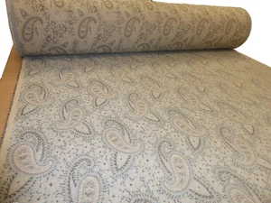 CRAIGIE PAISLEY OPAL - THE ISLE MILL - Wolle Polster Vorhang Stoff UVP109€/m - Bild 1 von 7