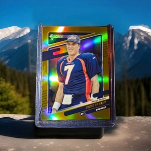 John Elway 2021 Donruss Football Gold Press Proof - Picture 1 of 2