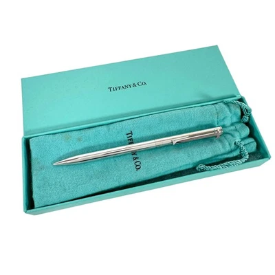 TIFFANY & Co. Sterling Silver 925 Mechanical Pencil Vintage w/ Box & Pouch USA - Image 1 of 4