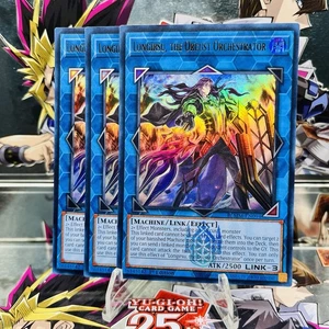 3x Yugioh Playset Longirsu, the Orcust Orchestrator BLMM-EN094 Ultra Rare NM - Picture 1 of 1