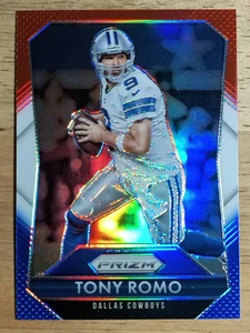 2015 Panini Prizm Prizms Red White and Blue #78 Tony Romo - Foto 1 di 2