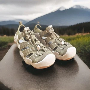 Keen Herren Hyperport H2 Slipper Größe 9 Sandalen Fußgewölbestütze, bequem oliv - Bild 1 von 8