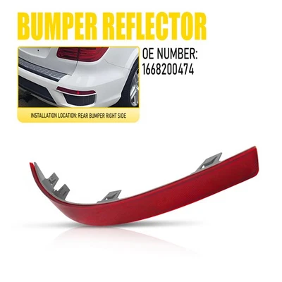Rear Left Side Bumper Reflector Lamp Tail 2013-16 For Mercedes Benz GL550 GL500 - Image 1 of 4