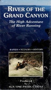 BUD RUSHO "RIVER OF THE GRAND CANYON" VHS 1987 sun time sealed - Picture 1 of 2
