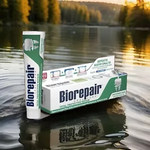 2 x 75 ml Biorepair Total Protection Oral Care Zahncrem🦷+12 ml Probe Mundwasser - Bild 1 von 3