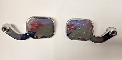 Juego de manijas de puerta cromadas interiores izquierda/derecha Mercury/Ford Mustang 1967-68 OEM (800 Foto 1 de 4