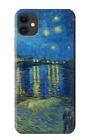 S3336 Van Gogh Starry Night Over Rhone Case For iPhone 11