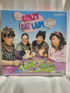 The Crazy Cat Lady Board Game Archie McPhee New in Box Factory Sealed - Picture 1 of 2