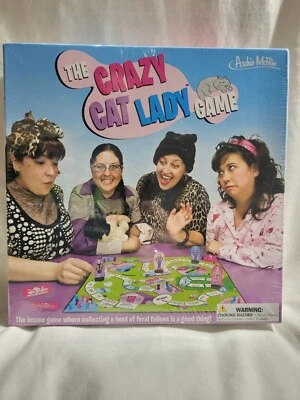 The Crazy Cat Lady Board Game Archie McPhee New in Box Factory Sealed - Image 1 of 2
