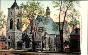 Seneca Falls, New York Episcopal Church, Postkarte, um 1908 #2762 - Bild 1 von 2