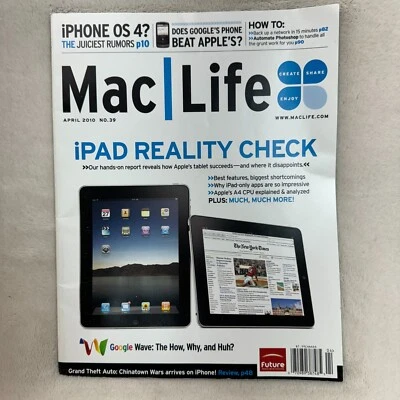 Mac Life Magazine April 2010 iPad Reality Check Our Hands-On Report - Image 1 of 4