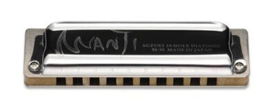 Suzuki Manji Low M20 Diatonic Harmonica Nuevo FA Grave - Bajo F Foto 1 de 4