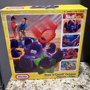 VINTAGE LITTLE TIKES TOSS 'N COUNT OCTOPUS NEW IN ROUGH BOX 1997 FREE SHIPPING - Picture 1 of 24
