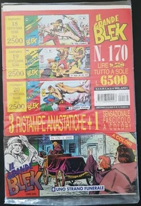 IL GRANDE BLEK N° 170 L'EROE DEI TRAPPER "BLISTERATO" CON 4 STRISCE - Picture 1 of 1