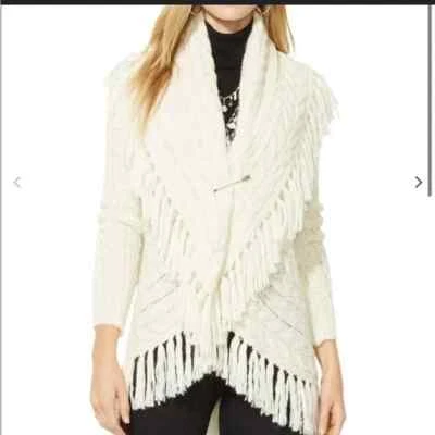 Ralph Lauren Alpaca fringe cardigan XS - Image 1 of 3