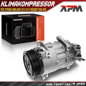 Compresor aire acondicionado 6SEU16 Citroën C3 C4 C5 Opel Crossland X Peugeot 208 308 508 - Imagen 1 de 8