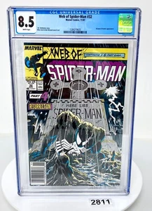 1987 - Web of Spider-Man #32 resurrection part 4 Kraven - CGC 8.5 - Picture 1 of 7