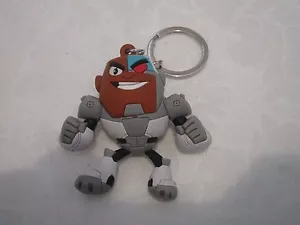 Monogramm Figural Teen Titans Go! Schlüsselanhänger Cyborg 3D-Schaumstoff 3D - Bild 1 von 3