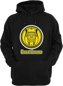 Guantanamo Baseball Sweater Hoodie for Men Color Black - Picture 1 of 2