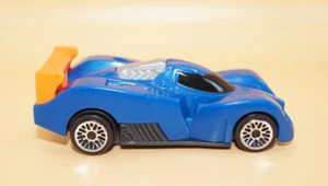 2017 Hot Wheels McDonalds Pull Back Release 1:55 Race Car Blue - Picture 1 of 5