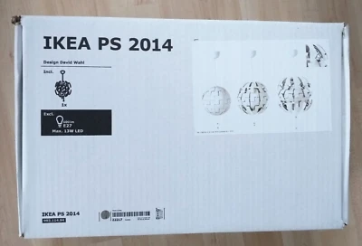 IKEA PS 2014 Hängeleuchte NEU/OVP David Wahl Todesstern Lampe 35cm Designaward - Bild 1 von 4